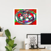 Weltgeist der Kunst Poster (Heimbüro)