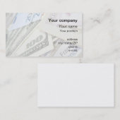 "Weltgeld" Visitenkarte (Vorne/Hinten)