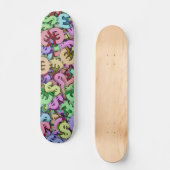 Weltgeldskateboard Skateboard (Vorderseite)