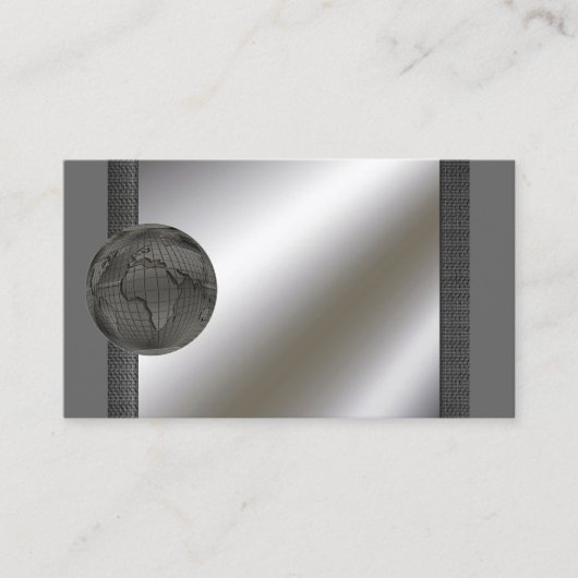 Weltgeschäfts-Klassiker-Karten Visitenkarte (Vorderseite)