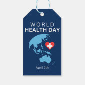 Weltgesundheitstag, 7. April Geschenkanhänger (Rückseite)
