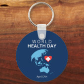 Weltgesundheitstag, 7. April Schlüsselanhänger (Vorderseite)