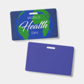 Weltgesundheitstag Ausweis (Vorder- & Rückseite)