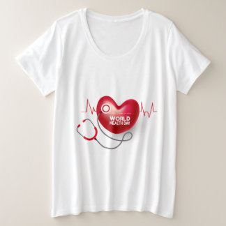 Weltgesundheitstag plus T - Shirt
