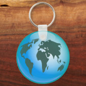 Weltglobe Schlüsselanhänger (Vorderseite)