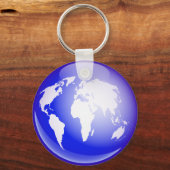 Weltglobe Schlüsselanhänger (Vorderseite)
