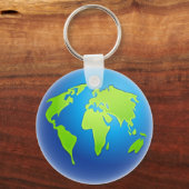 Weltglobe Schlüsselanhänger (Vorderseite)