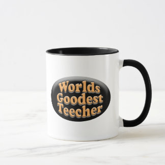 WeltGoodest Teecher lustiges Lehrer-Geschenk Tasse