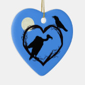 Weltgottesdienst - Herzlich Willkommen bei Vögeln  Keramik Ornament (Rechts)