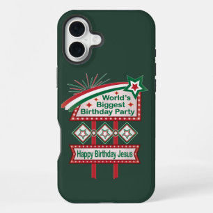 Weltgrößte Geburtstagsfeier-Markise iPhone 16 Plus Hülle