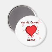 Weltgrößte Nanna Magnet (Vorderseite/Rückseite)