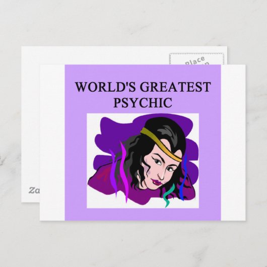 weltgrößte Psyche Postkarte (Vorne/Hinten)