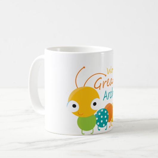 Weltgrößter Architekt Kaffeetasse (Vorderseite Links)