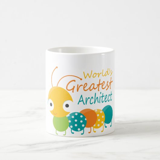 Weltgrößter Architekt Kaffeetasse (Mittel)