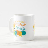 Weltgrößter Athlet Kaffeetasse (Vorderseite Links)