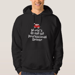 Weltgrößter beruflicher Fahrer Hoodie
