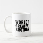 Weltgrößter Bruder Kaffeetasse (Links)