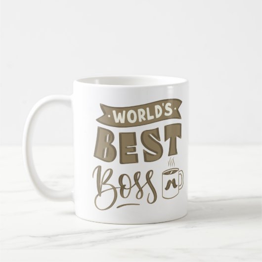 Weltgrößter Chef Kaffeetasse (Links)