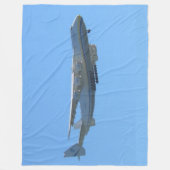 WELTGRÖSSTER FLUGZEUG (Antonov An-225 MRIYA) Fleecedecke (Vorderseite)