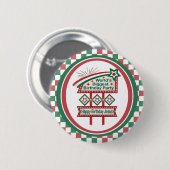 Weltgrößter Geburtstagsparteitag Button (Vorne & Hinten)