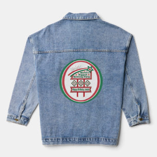 Weltgrößter Geburtstagsparteitag Jeansjacke