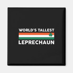 Weltgrößter Leprechaun - Irisches Kleeblatt St. Pa Magnet