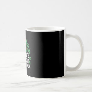 Weltgrößter Leprechaun Lustiger St. Patricks Tag Kaffeetasse
