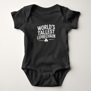 Weltgrößter Leprechaun St. Patrick's Day Baby Strampler