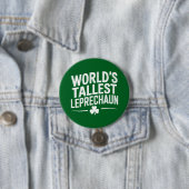 Weltgrößter Leprechaun St. Patrick's Day Button (Beispiel)