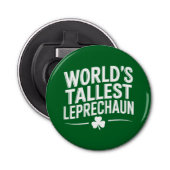Weltgrößter Leprechaun St. Patrick's Day Flaschenöffner (Vorderseite)