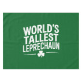 Weltgrößter Leprechaun St. Patrick's Day Tischdecke (Vorderseite (Horizontal))