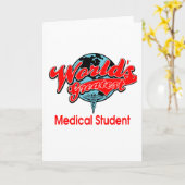 Weltgrößter Medizinstudent Karte (Gelbe Blume)