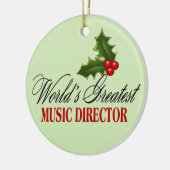 Weltgrößter Musikdirektor Keramikornament (Links)