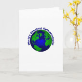 Weltgrößter Opthalmologe Karte (Gelbe Blume)