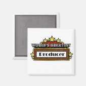 Weltgrößter Produzent Magnet (Vorderseite/Rückseite)