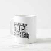 Weltgrößter Tanzlehrer Kaffeetasse (Vorderseite Links)