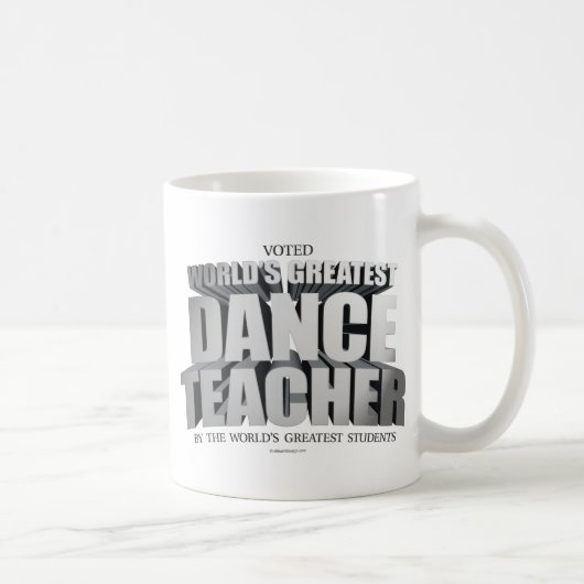 Weltgrößter Tanzlehrer Kaffeetasse (Rechts)
