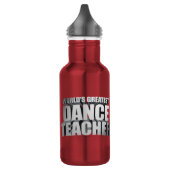 Weltgrößter Tanzlehrer Trinkflasche (Links)