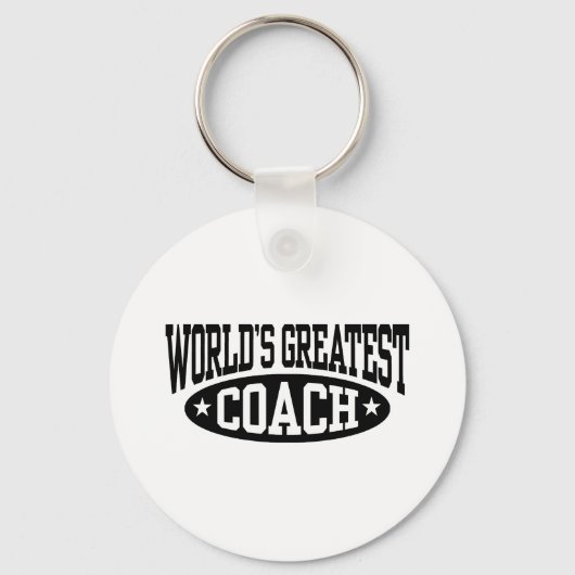 Weltgrößter Trainer Schlüsselanhänger (Vorderseite)