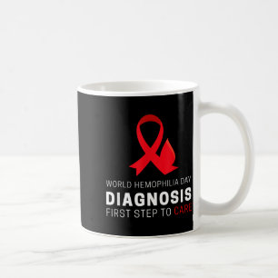Welthämophilie-Tag 2026 Diagnose Erster Schritt zu Kaffeetasse