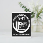 WELTHANDELSZENTRUM 9/11 POSTKARTE (Stehend Vorderseite)