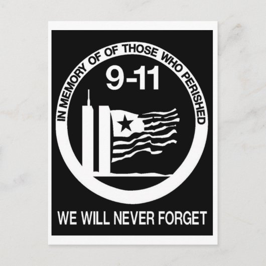 WELTHANDELSZENTRUM 9/11 POSTKARTE (Vorderseite)