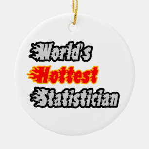 Weltheißer Statistiker Keramik Ornament