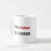 Weltheißester Briefträger Kaffeetasse (Vorderseite Links)