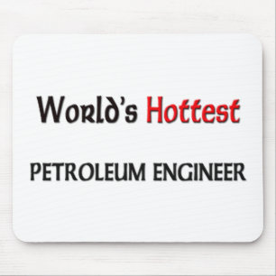 Weltheißester Erdöl-Ingenieur Mousepad