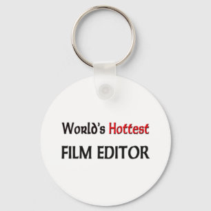 Weltheißester Film-Herausgeber Schlüsselanhänger