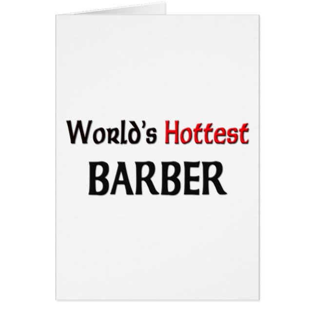 Weltheißester Friseur (Vorne)