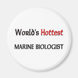 Weltheißester Marinebiologe Magnet