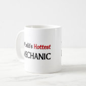 Weltheißester Mechaniker Kaffeetasse (Vorderseite Links)