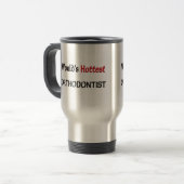 Weltheißester Orthodontist Reisebecher (Vorderseite Links)